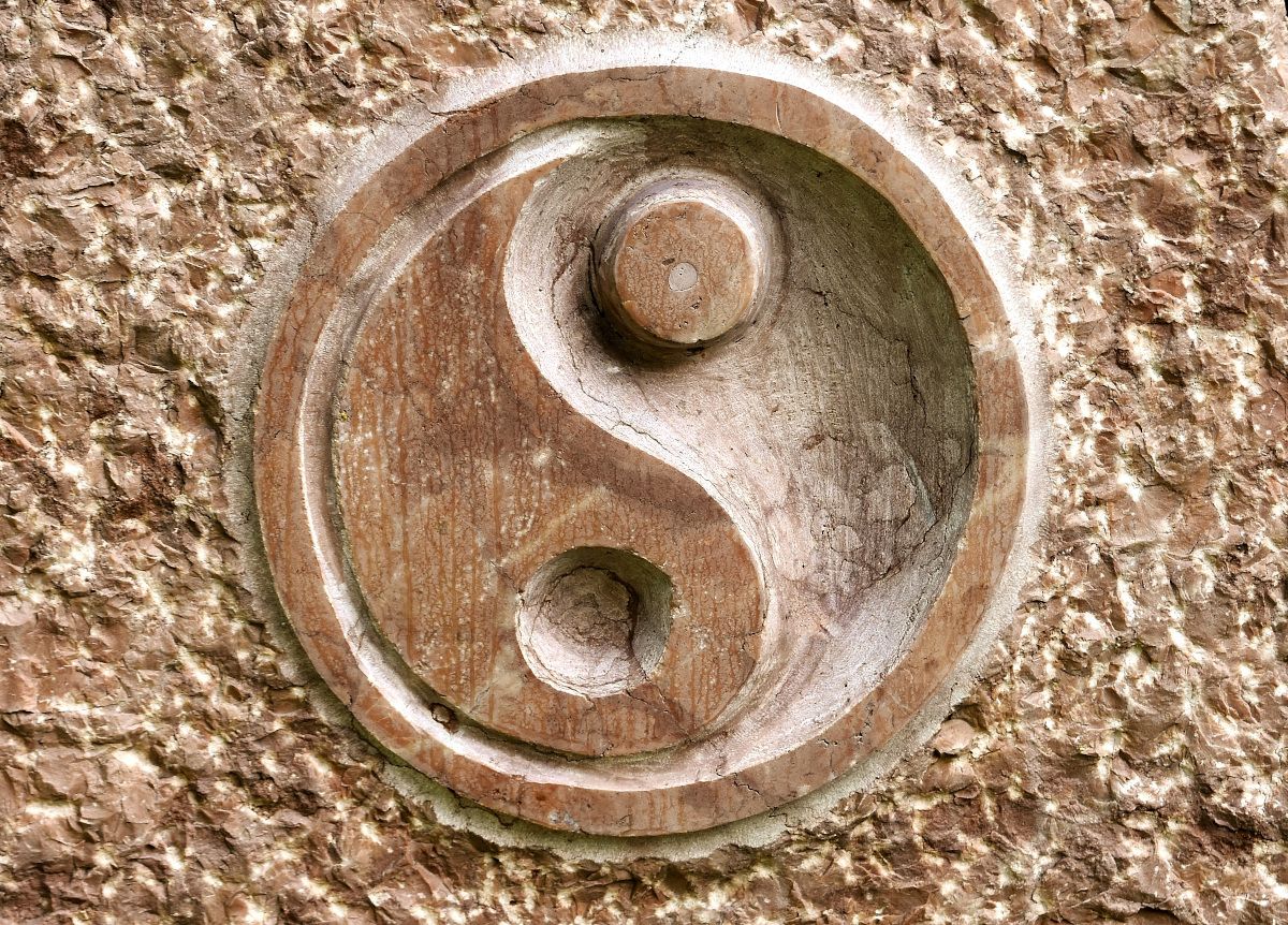 Símbol del yin i el yang Símbol del yin i el yang
